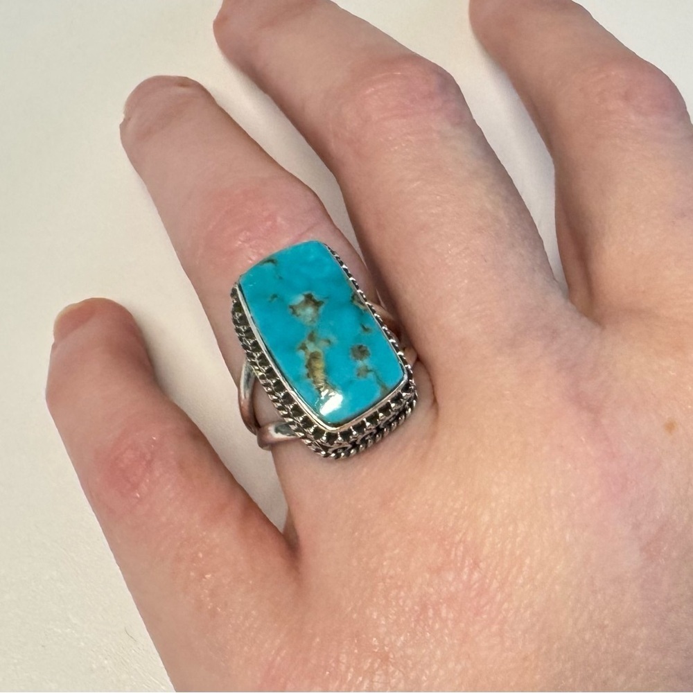Turquoise Sterling Silver Ring (6)